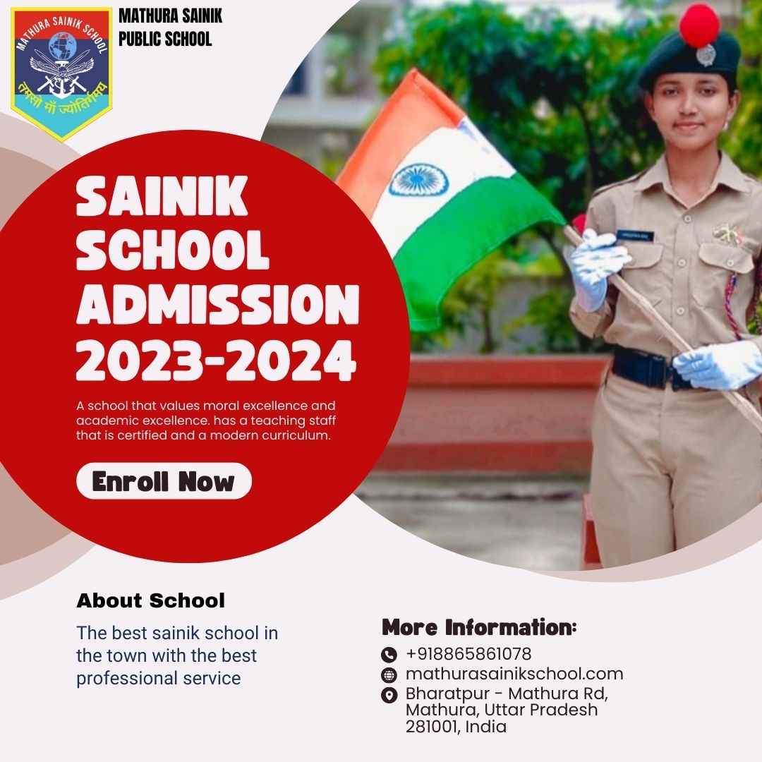 Enroll Your Child For Sainik School Admission Today!